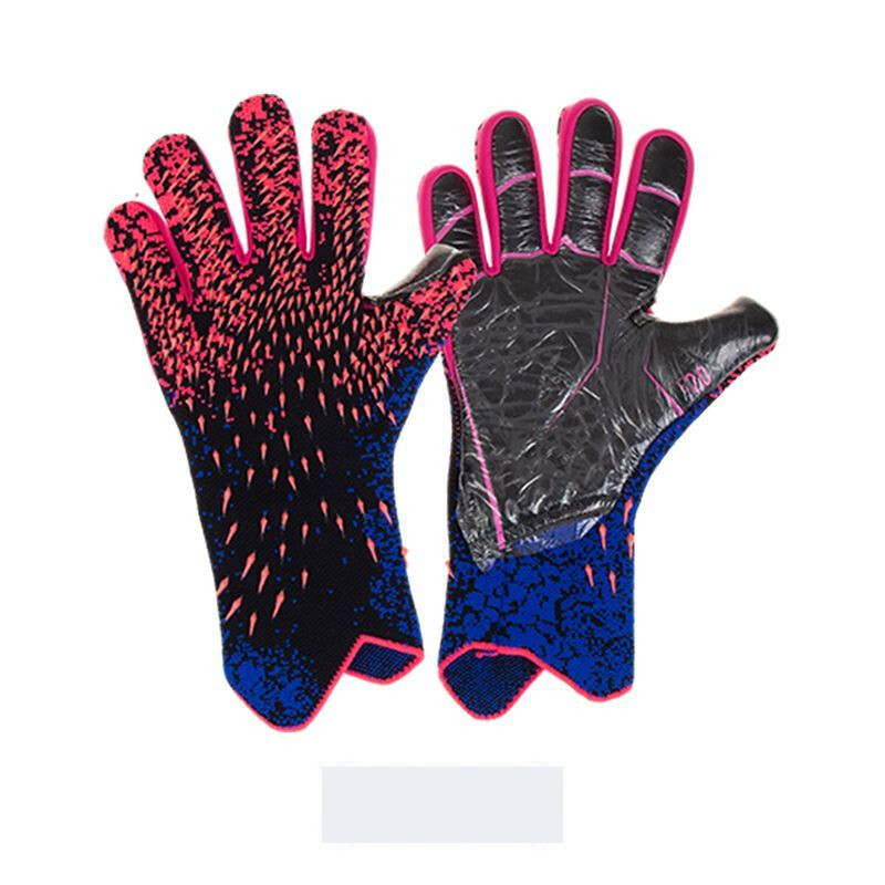 Jauni futbola vārtsarga cimdi, pretsadursmes, sporta vārtsarga cimdi, elpojoši lateksa cimdi, neslīdoši, pirkstu aizsardzība