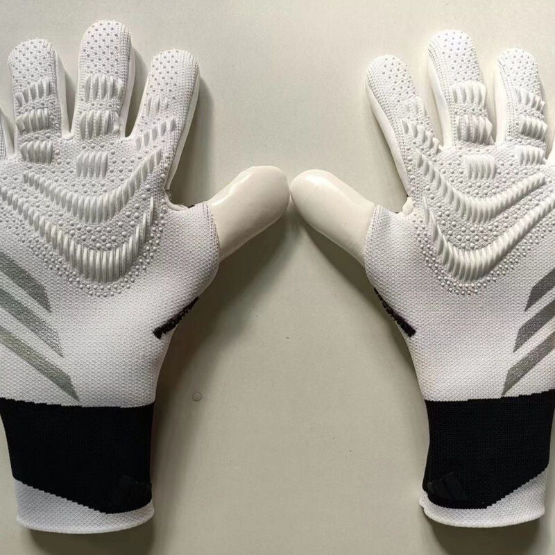 Jauni futbola vārtsarga cimdi, pretsadursmes, sporta vārtsarga cimdi, elpojoši lateksa cimdi, neslīdoši, pirkstu aizsardzība