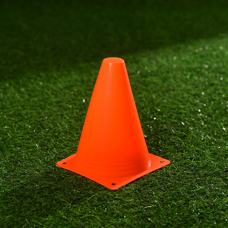 18cm 5PCS zadebljana kanta s logotipom, oprema za nogometni trening, prepona, konus za trening, plastična kanta, veleprodaja korneta za sladoled