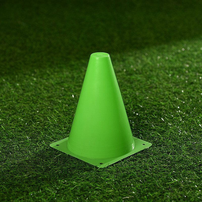 18cm 5PCS zadebljana kanta s logotipom, oprema za nogometni trening, prepona, konus za trening, plastična kanta, veleprodaja korneta za sladoled