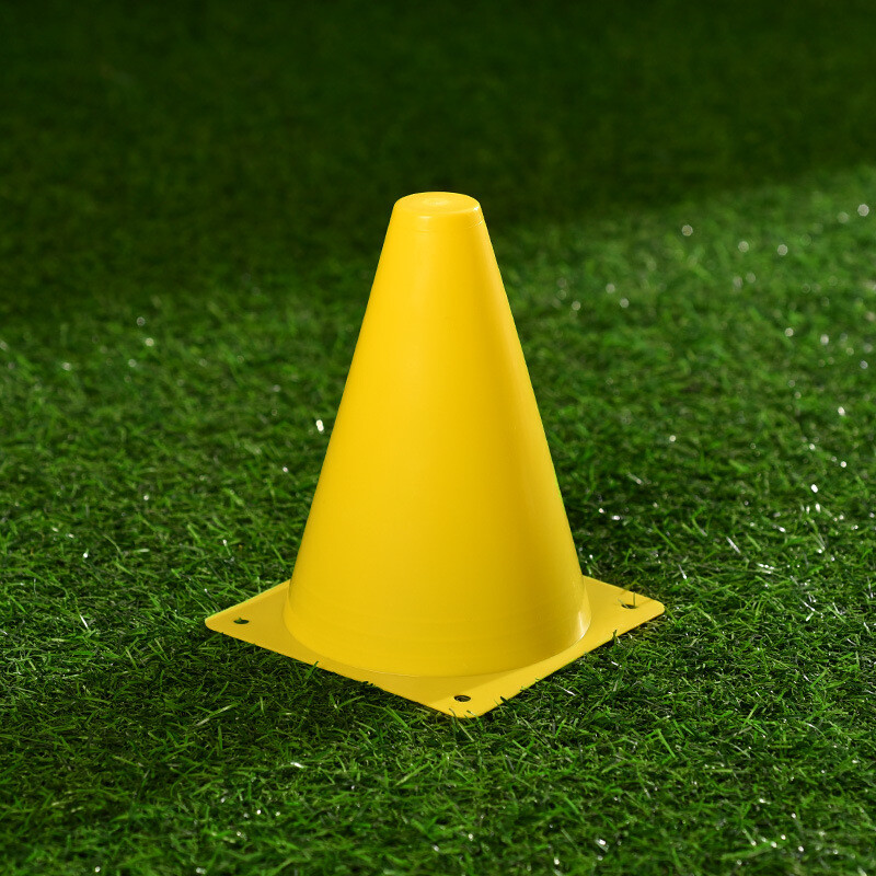 18cm 5PCS zadebljana kanta s logotipom, oprema za nogometni trening, prepona, konus za trening, plastična kanta, veleprodaja korneta za sladoled