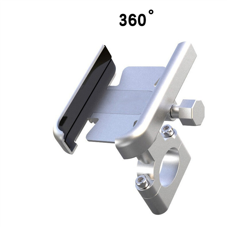 Piiriülene alumiiniumsulamist tahavaatepeegli mobiiltelefoni hoidik mootorrattale, elektriautodele, jalgratta navigatsioonihoidikule, sõiduhoidikule