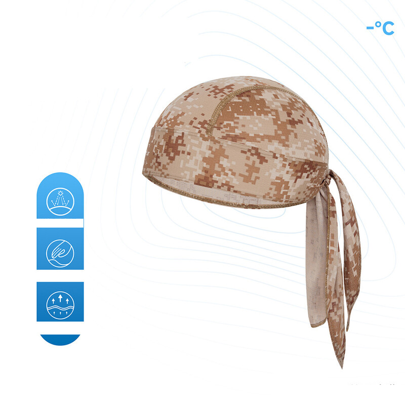 Motociklininko piratų kepurė, skirta važinėjimui lauke, sugerianti prakaitą ir drėgmę, kvėpuojanti sportinė galvos apdangalas, greitai džiūstanti kepurė su pamušalu.