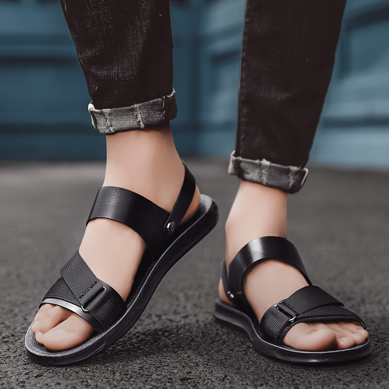 Muške sandale s mekim potplatom za slobodno vrijeme na otvorenom, prozračne sandale, muška moda, trendi, veleprodaja cipela za plažu