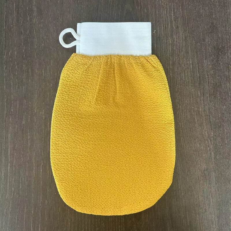 Kooriv vannikäsn 150D keskmise peene liivaga, vannikinnas, puhastuslapp, väliskaubandus, piiriülene kuummüük, vannikäsn