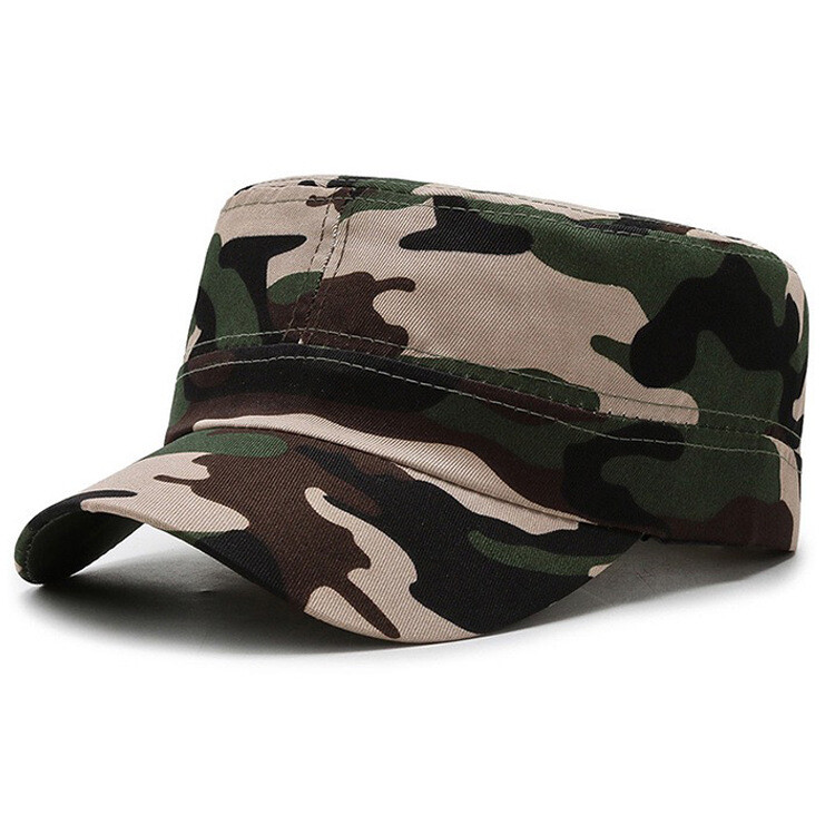 Plona pavasario ir vasaros darbo apsauga, savanorių, studentų, maskuojamųjų karinių mokymų, apsauga nuo saulės, plokščia kepurė, vyriška statybvietė, dulkėms atspari kepurė nuo saulės