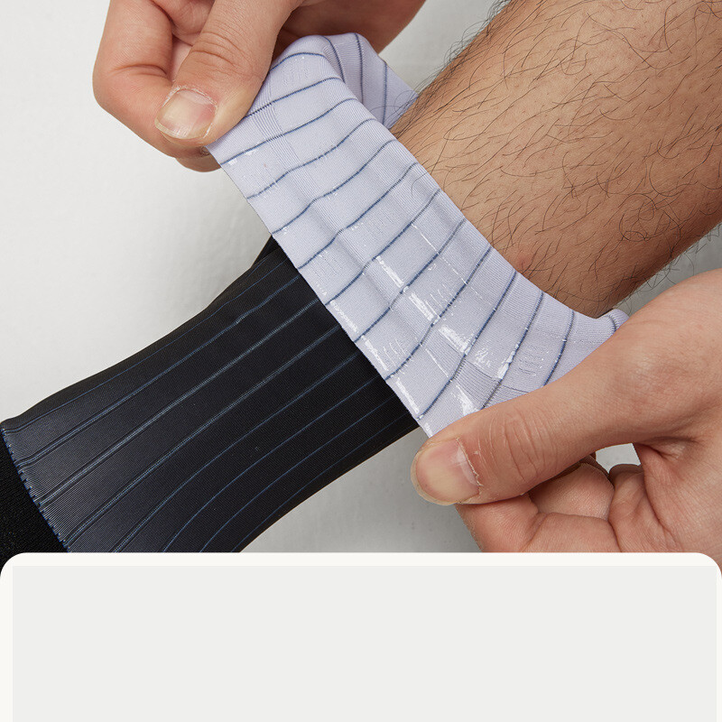 Profesionalios dviračių kojinės, vyriškos pneumatinės kojinės, slėginės kojinės, neslystančios silikoninės kojinės, baltos kojinės, lauko dviračių kojinės