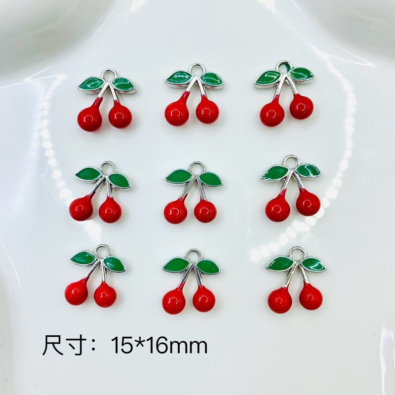 Papuošalai, „pasidaryk pats“ aksesuarai, pakabukas, pavienis kabantis trimatis vyšnių raudonumo aliejaus pakabukas, lydinio pakabukas, „pasidaryk pats“ vėrinys, tarpvalstybinis