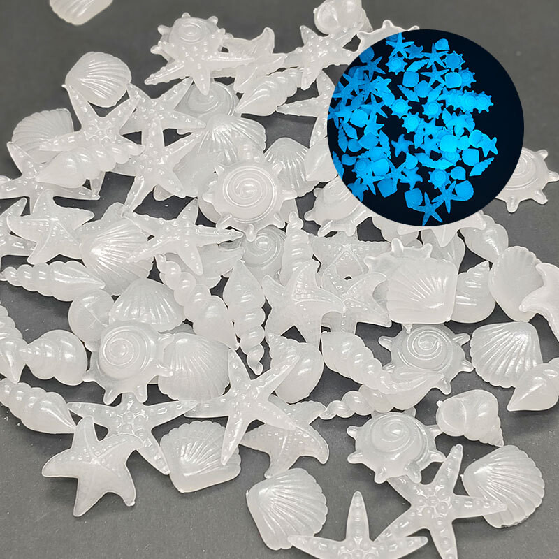 2-3cm helendav kest 100tk, akvaarium, haljastus, kivi, fluorestseeruv ookeanikivi, helendav, helendav kivi, piiriülene tehas