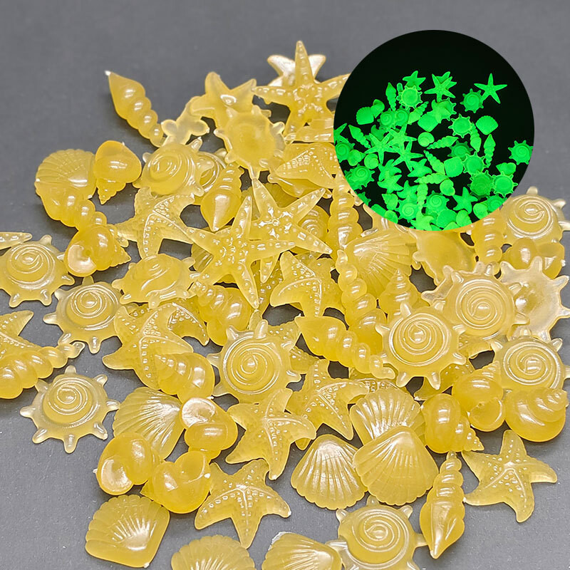 2-3 cm šviečiantis apvalkalas 100 vnt., akvariumas, kraštovaizdžio kūrimas, akmuo, fluorescencinis vandenyno akmuo, šviečiantis, šviečiantis akmuo, tarpvalstybinė gamykla