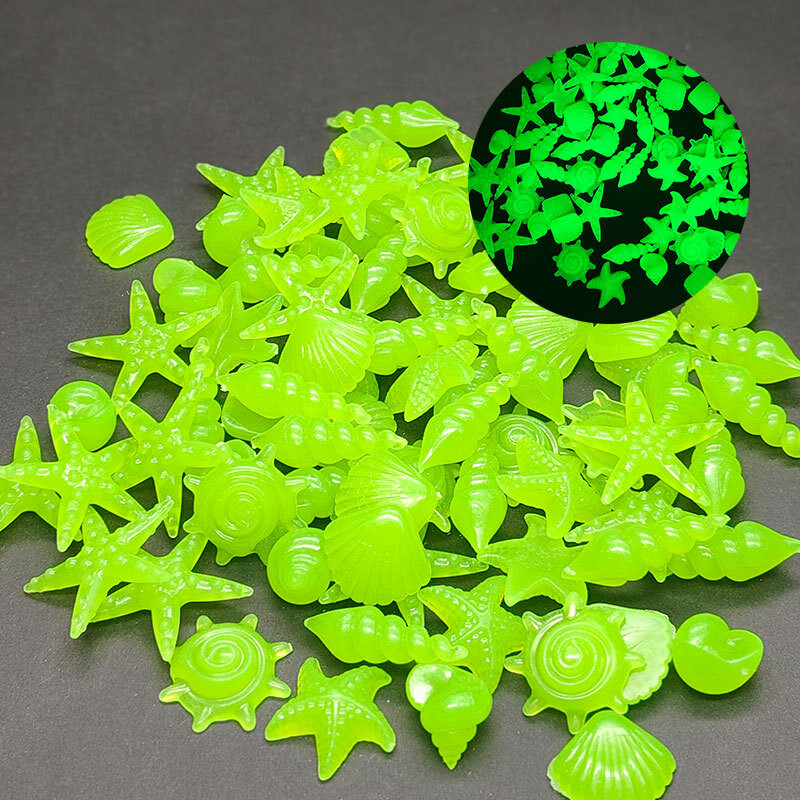 2-3 cm šviečiantis apvalkalas 100 vnt., akvariumas, kraštovaizdžio kūrimas, akmuo, fluorescencinis vandenyno akmuo, šviečiantis, šviečiantis akmuo, tarpvalstybinė gamykla