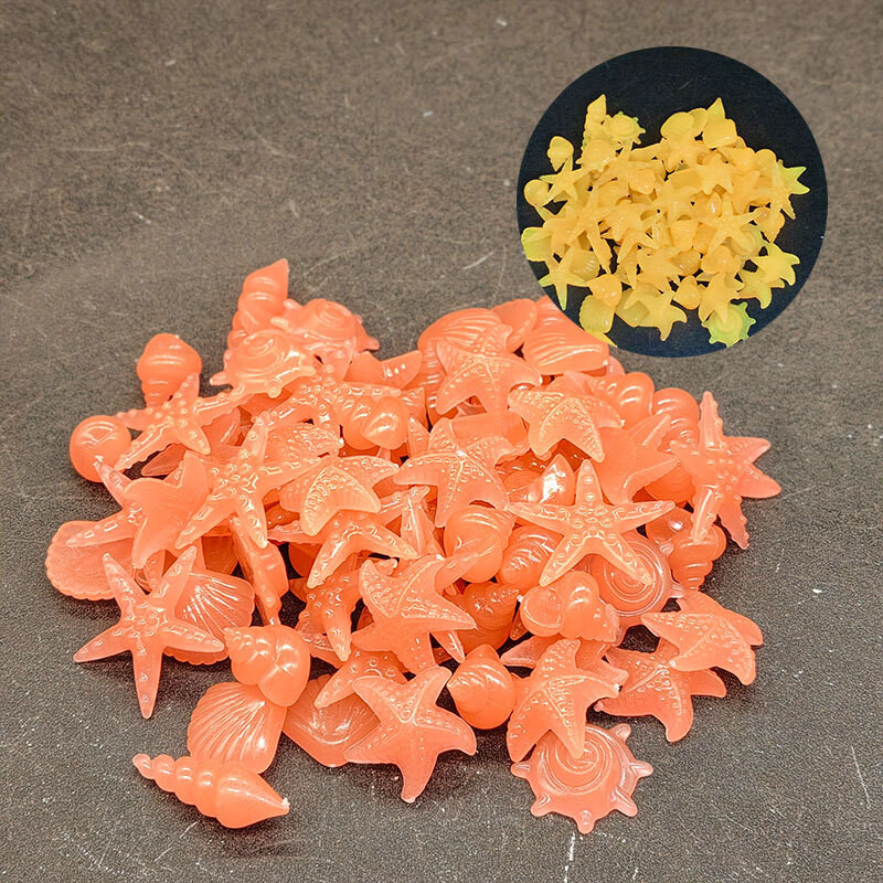 2-3 cm šviečiantis apvalkalas 100 vnt., akvariumas, kraštovaizdžio kūrimas, akmuo, fluorescencinis vandenyno akmuo, šviečiantis, šviečiantis akmuo, tarpvalstybinė gamykla