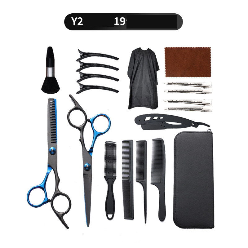 Kirpėjo žirklės, kirpėjų žirklių rinkinys, tarpvalstybinis pristatymas, 6 colių nerūdijančio plieno plokščios žirklės, kirpėjo žirklių retinimo įrankiai