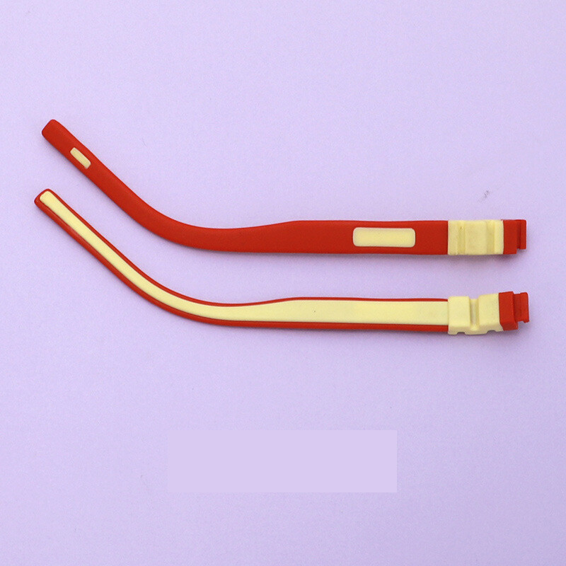 Silikoonist prillisangadest laste prilliraamid kinnitusklambriga, värvilised silikoonist prillisangadest sangad, üks paar mitmevärvilisi prilliaksessuaare teie valitud laste prillidele