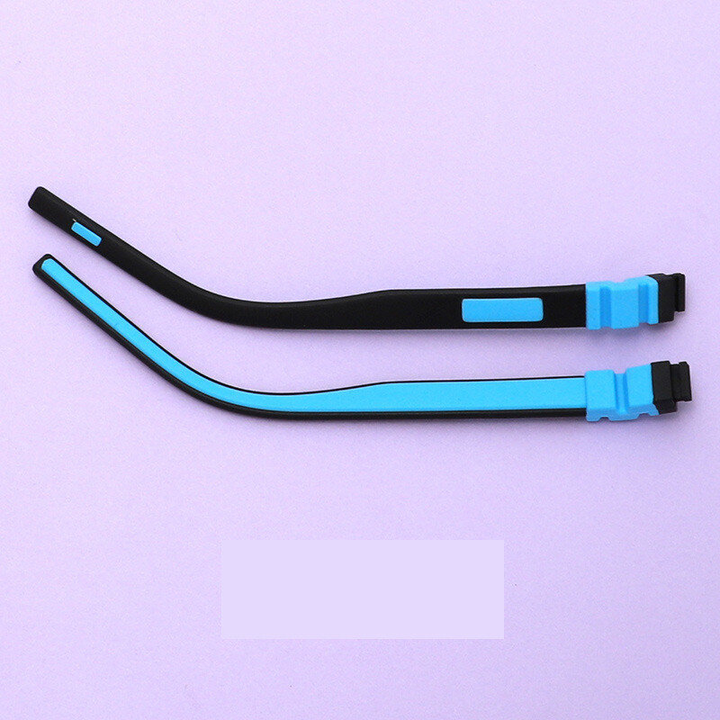 Silikoonist prillisangadest laste prilliraamid kinnitusklambriga, värvilised silikoonist prillisangadest sangad, üks paar mitmevärvilisi prilliaksessuaare teie valitud laste prillidele