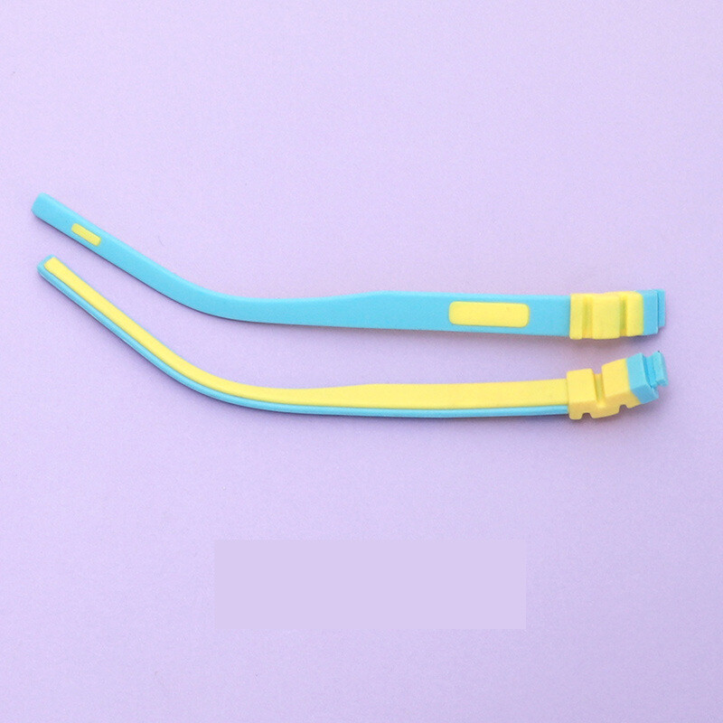 Silikoonist prillisangadest laste prilliraamid kinnitusklambriga, värvilised silikoonist prillisangadest sangad, üks paar mitmevärvilisi prilliaksessuaare teie valitud laste prillidele