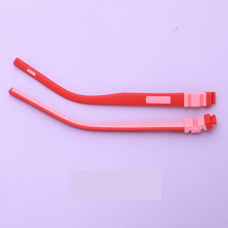 Silikoonist prillisangadest laste prilliraamid kinnitusklambriga, värvilised silikoonist prillisangadest sangad, üks paar mitmevärvilisi prilliaksessuaare teie valitud laste prillidele