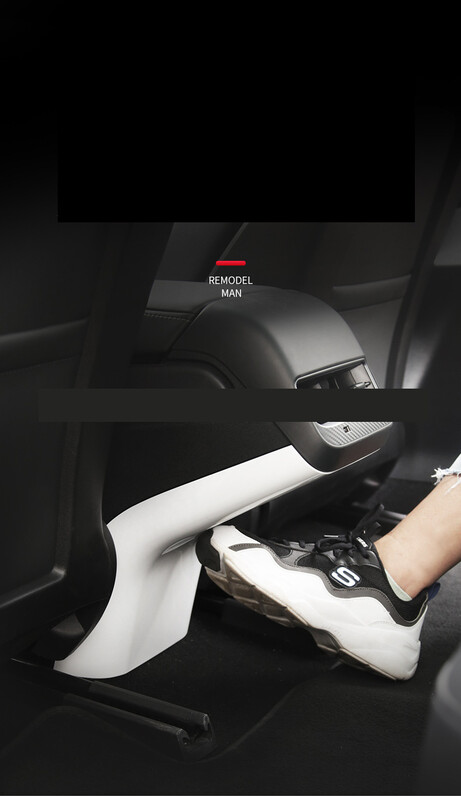 Tinka „Tesla Model 3 Model Y“ smūgius stabdančių plokštelių modifikacijai su ABS vidaus galine dekoratyvine plokšte.