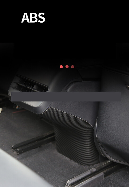 Tinka „Tesla Model 3 Model Y“ smūgius stabdančių plokštelių modifikacijai su ABS vidaus galine dekoratyvine plokšte.