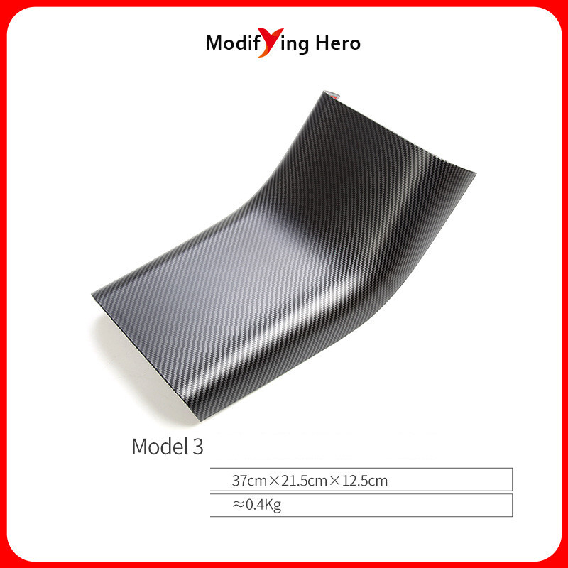 Tinka „Tesla Model 3 Model Y“ smūgius stabdančių plokštelių modifikacijai su ABS vidaus galine dekoratyvine plokšte.