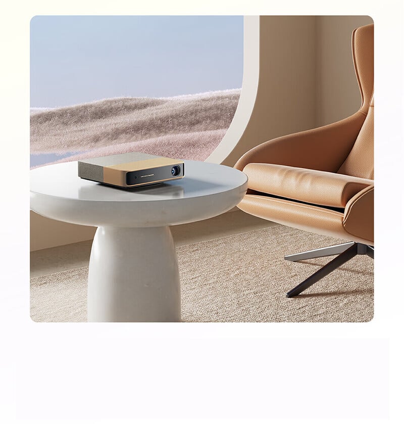 Προβολέας λέιζερ υψηλής φωτεινότητας Fengmi S5 Premium Edition 1080P HD, προβολή τοίχου για το σπίτι, έξυπνη προβολή γραφείου για παιχνίδια