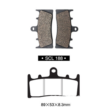 Спирачни накладки за Kawasaki ZX6R ZX600 ZX9R ZX6R zx-6r ZX636 ZRX1 200