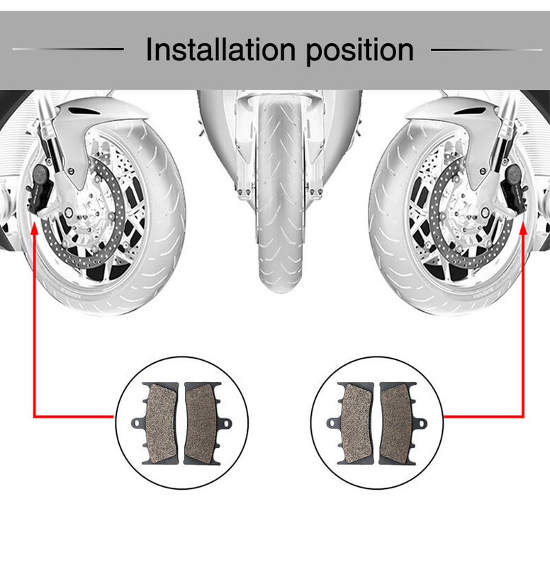 Kawasaki ZX6R ZX600 ZX9R ZX6R zx-6r ZX636 ZRX1 200 fékbetétek