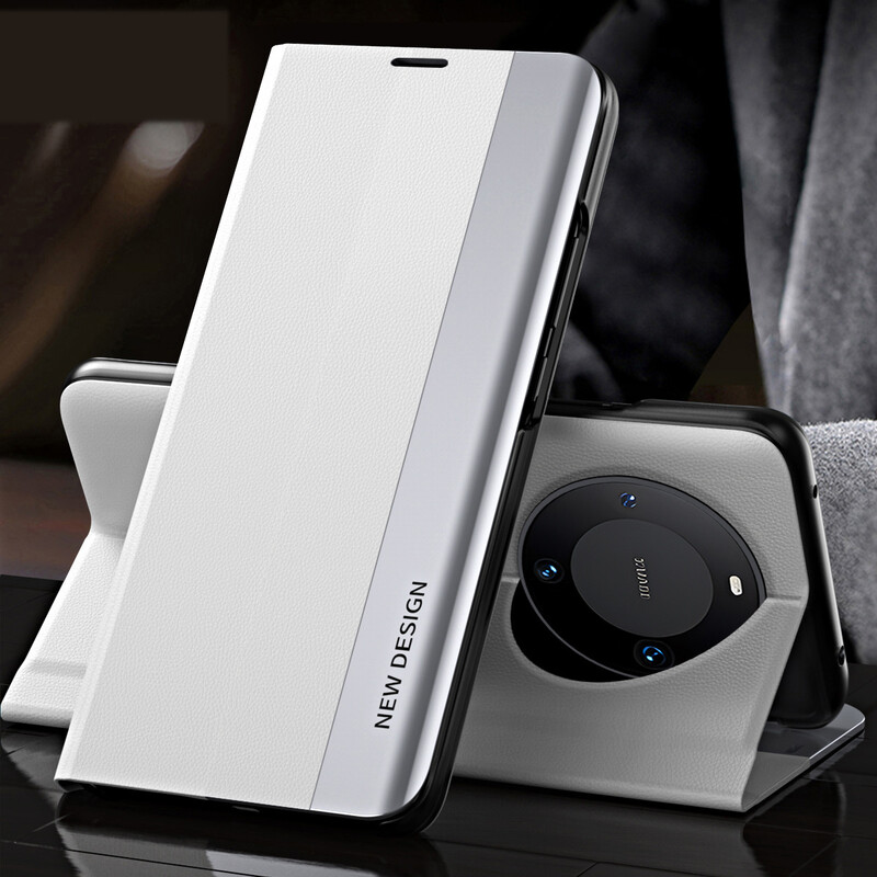 Подходящ за Huawei mate60pro калъф за мобилен телефон mate60pro + кожен калъф shell mate30 p30/ p40