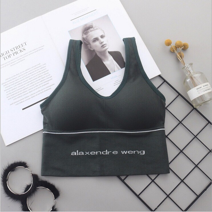 Бельо Kaka King U-образно красиво задно бельо Hyuna същия стил йога бягане удароустойчив спортен потник красив гръб сутиен тръба топ