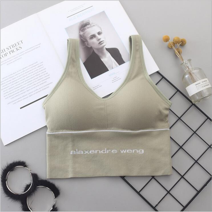 Бельо Kaka King U-образно красиво задно бельо Hyuna същия стил йога бягане удароустойчив спортен потник красив гръб сутиен тръба топ