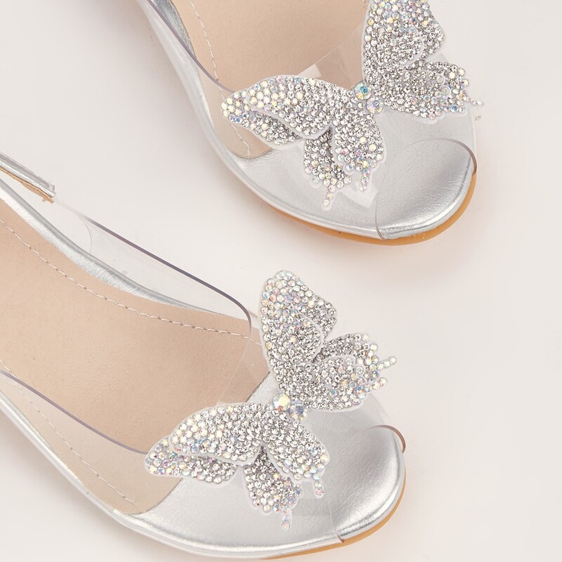 Дамски сандали лято 2025, нов стил, модерни, универсални, с кристали, панделка, средно дебел ток, феерични обувки