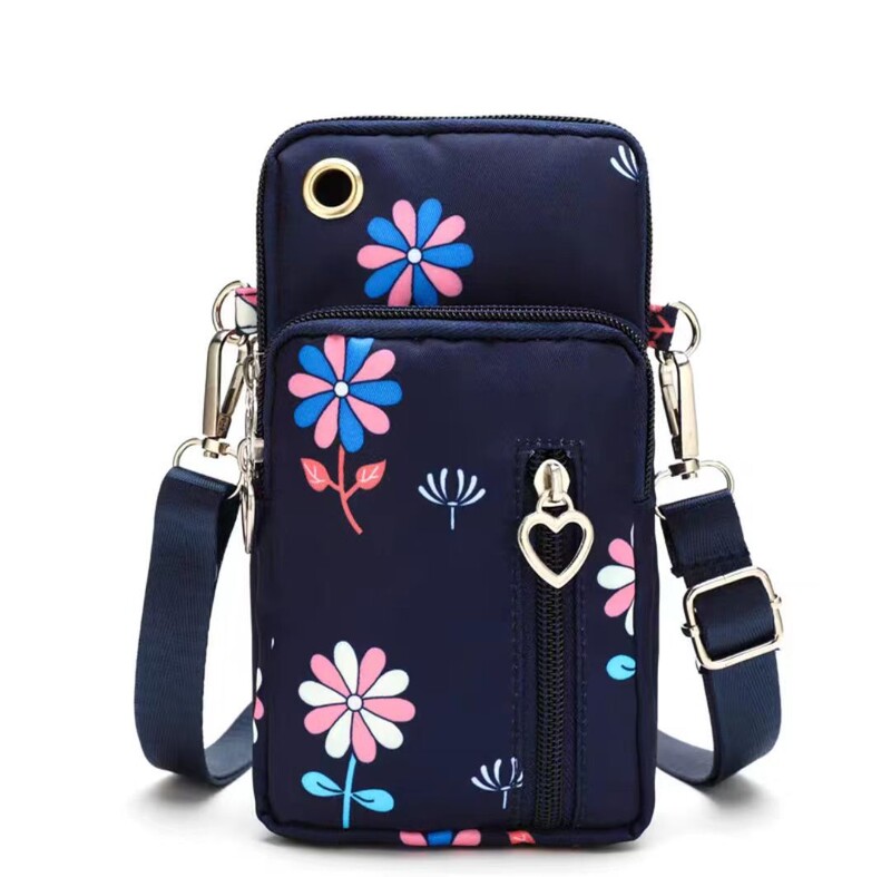 2024. aasta uus Korea versioon mobiiltelefonikotist, naiste õlakott, universaalne minikott, mobiiltelefonikott, vertikaalne mobiiltelefoni mündikott.