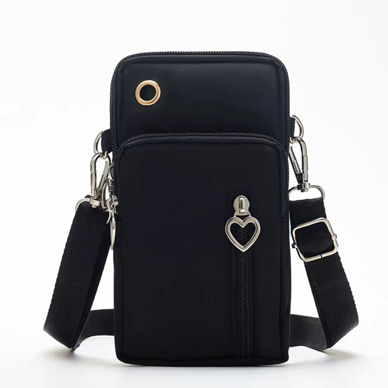 2024. aasta uus Korea versioon mobiiltelefonikotist, naiste õlakott, universaalne minikott, mobiiltelefonikott, vertikaalne mobiiltelefoni mündikott.