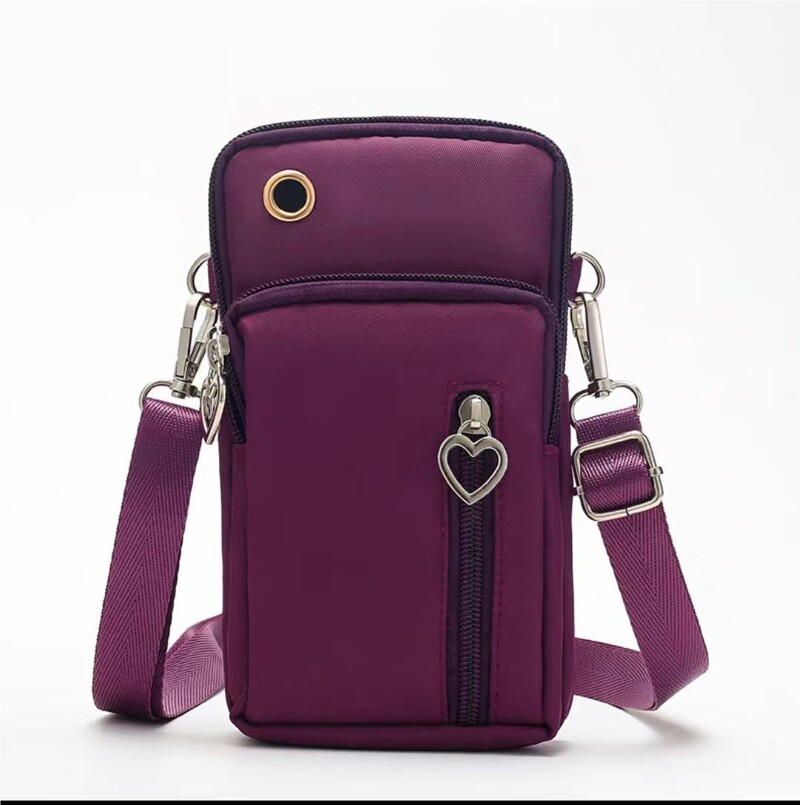 2024. aasta uus Korea versioon mobiiltelefonikotist, naiste õlakott, universaalne minikott, mobiiltelefonikott, vertikaalne mobiiltelefoni mündikott.