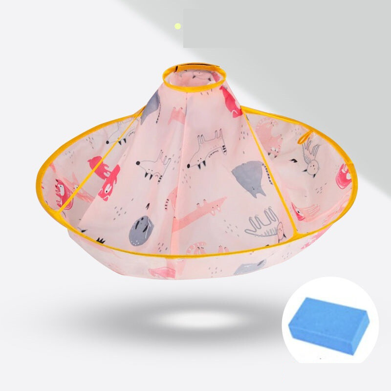 Vaikų kirpimo prijuostė, kūdikių kirpimo prijuostė, kūdikių kirpimo apsiaustas, nelimpanti plaukų prijuostė, universali suaugusiųjų kirpimo prijuostė