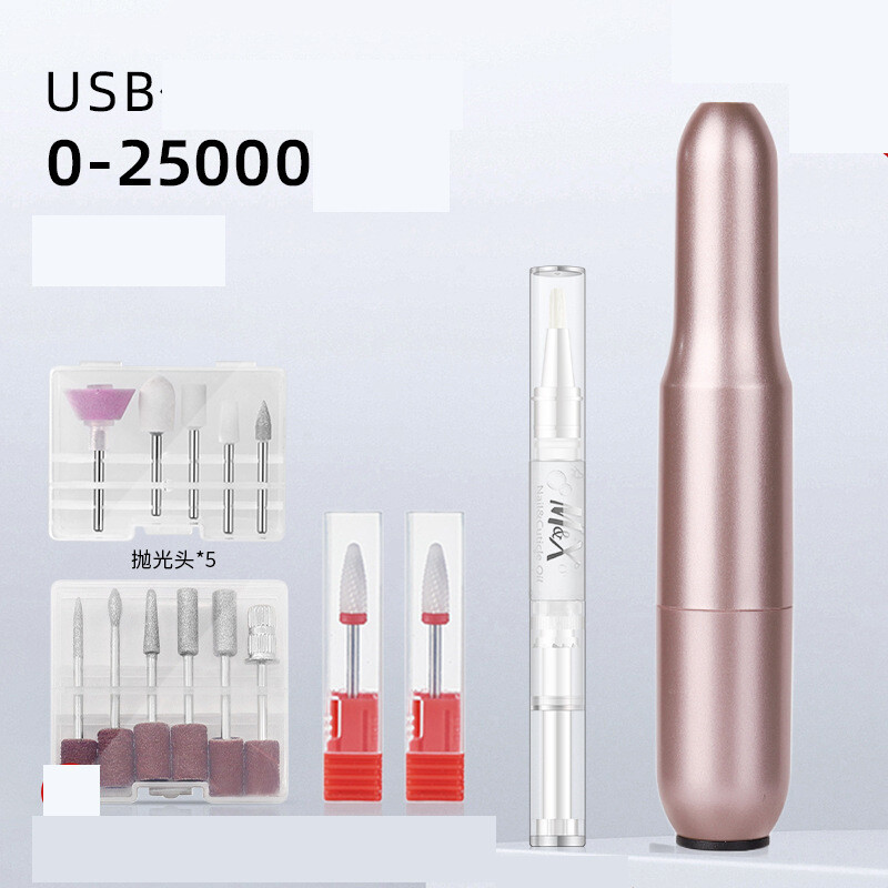 Elektrinis nagų lako valiklis, nagų lako valiklis, manikiūro, negyvos odos poliravimo įrankis, specializuotas nagų salone