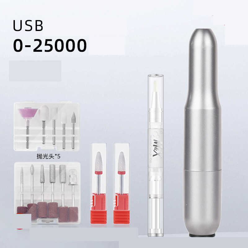 Elektrinis nagų lako valiklis, nagų lako valiklis, manikiūro, negyvos odos poliravimo įrankis, specializuotas nagų salone