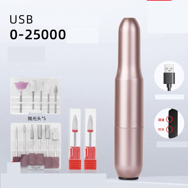 Elektrinis nagų lako valiklis, nagų lako valiklis, manikiūro, negyvos odos poliravimo įrankis, specializuotas nagų salone