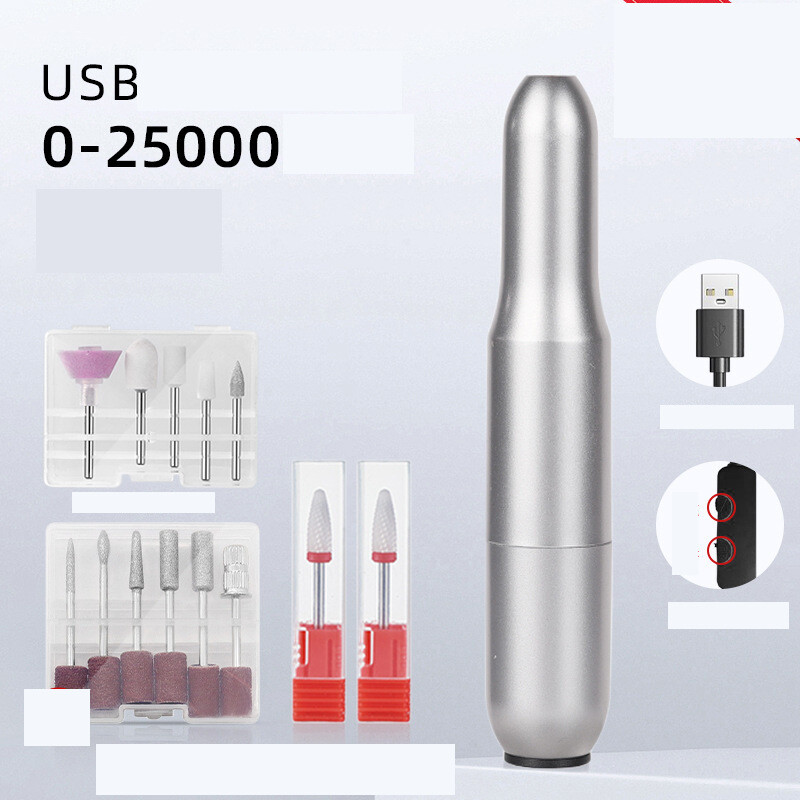 Elektrinis nagų lako valiklis, nagų lako valiklis, manikiūro, negyvos odos poliravimo įrankis, specializuotas nagų salone