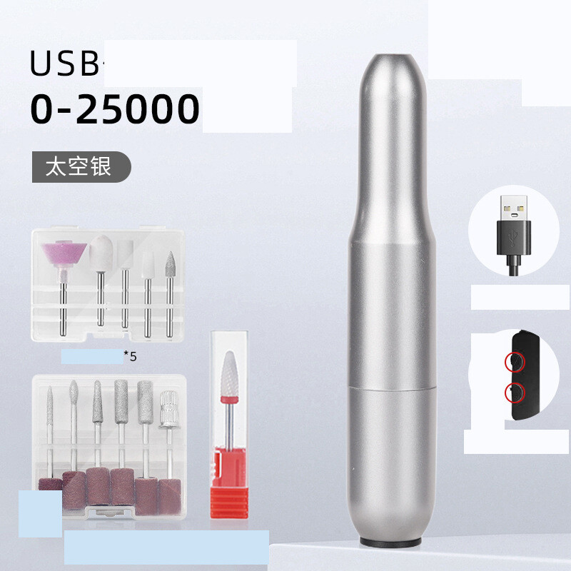 Elektrinis nagų lako valiklis, nagų lako valiklis, manikiūro, negyvos odos poliravimo įrankis, specializuotas nagų salone