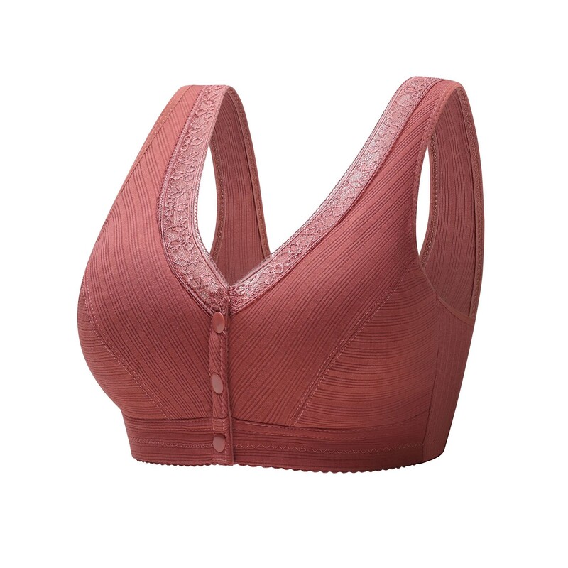 Nauji nėriniuoti apatiniai su sagtimi, moteriški minkšti medvilniniai apatiniai, vidutinio ir vyresnio amžiaus moterims, didelis dydis, be plieninių žiedų, liemenėlė iš tiesioginės didmeninės prekybos gamykloje.