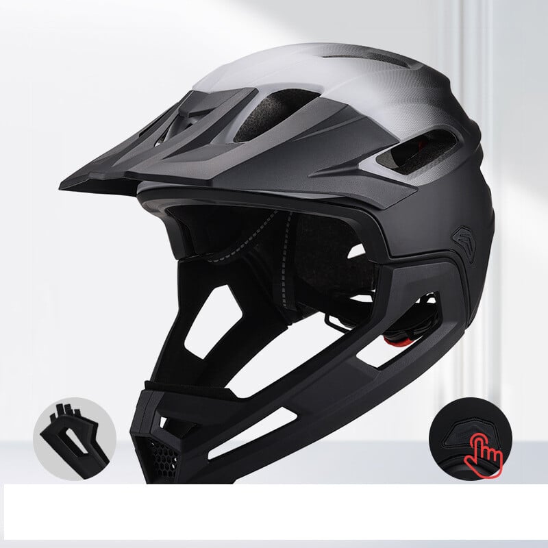 Jauna kalnu riteņbraukšanas ķivere āra lietošanai bezceļu riteņbraukšanā, alpīnismā, lejup pa kalnu, braukšanas sacensībās