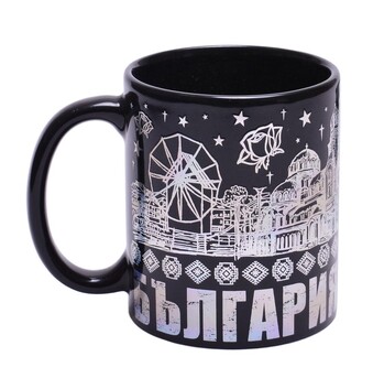 Чаша България, За чай, Керамична, 9х8 см