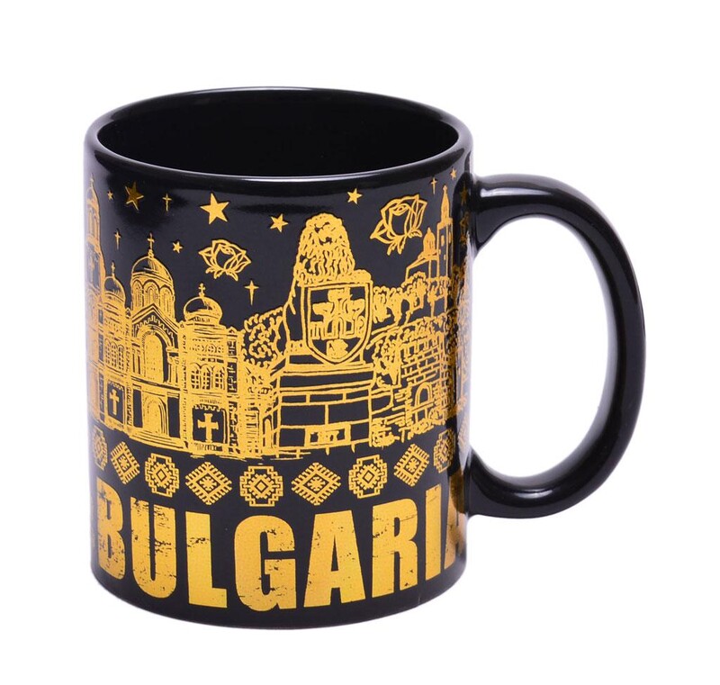 Чаша България, За чай, Керамична, 9х8 см