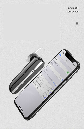 C1 безжични Bluetooth слушалки за кола, бизнес, едно ухо, възможност за разговори в режим на готовност, 24 часа ултра-дълъг живот на батерията, Bluetooth 5.3