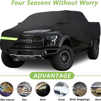 Κάλυμμα για F150 / Tundra / Ram 1500 / 2500 / 3500 Tacoma / Pickup - προστασία από τον ήλιο και αντοχή στη βροχή