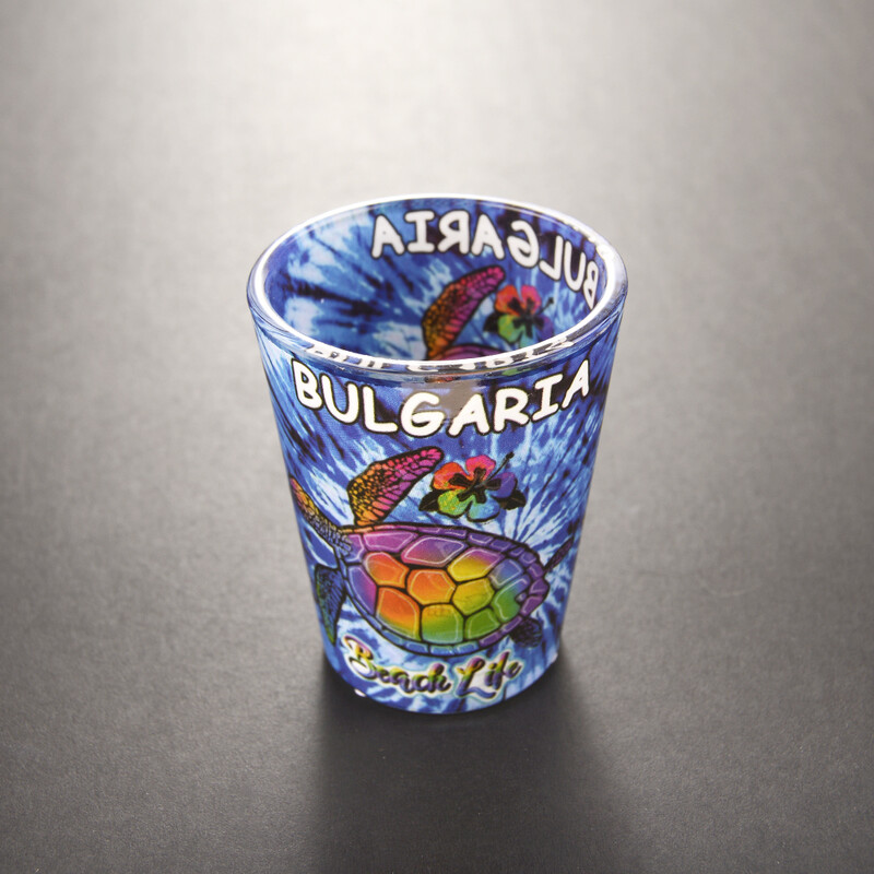 Чаша Костенурки, Тип шот, Стъкло, 6х5 см