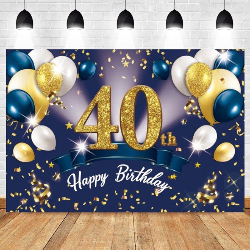 Suaugusiųjų gimtadienio dekoracijos fotografijai, specialus pristatymas į užsienį