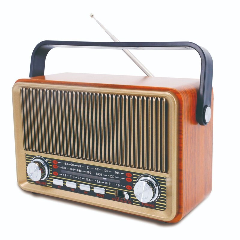 Tarpvalstybinė retro stiliaus medinė nešiojama daugiajuostė kortelė su aukštos kokybės „Bluetooth“ radiju, aukštos klasės, mažų prietaisų eksportui.