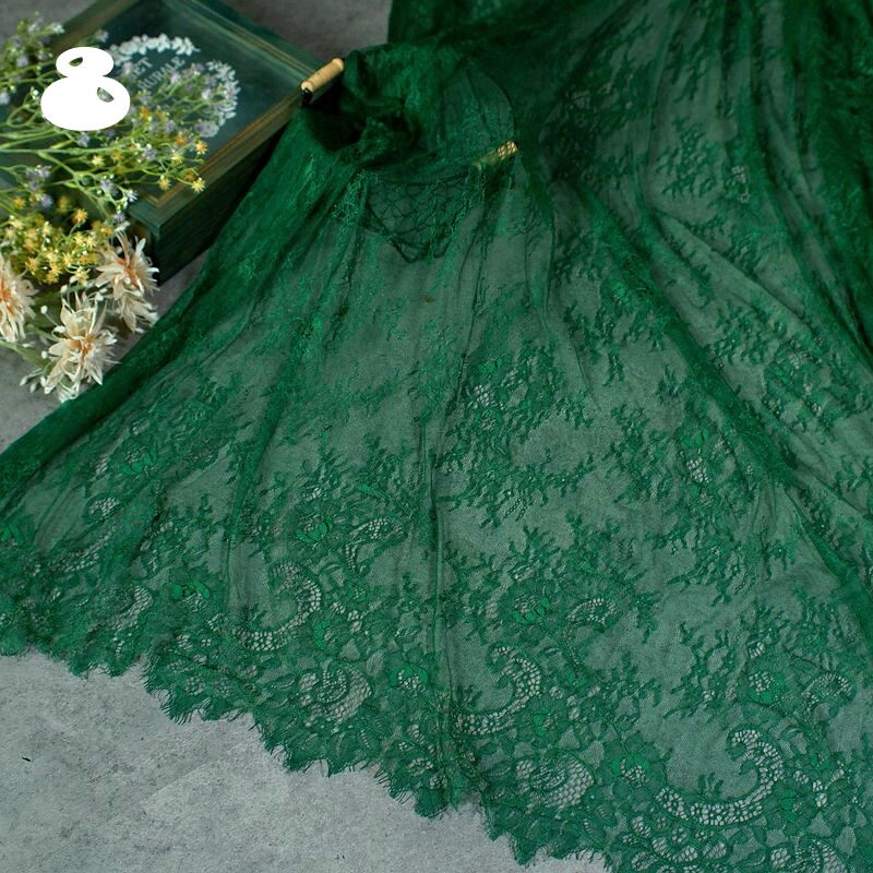 3 metra duga, 1,5 metara široka mrežasta tkanina za trepavice od čipke, odjeća, suknja, kućna tkanina, stolnjak, ukrasna čipka